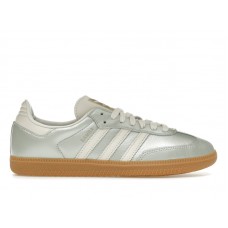 Женские кроссовки adidas Samba OG Linen Green Metallic (W)