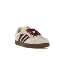 Женские adidas Samba OG Wonder White Maroon (W)