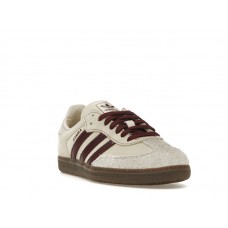 Женские adidas Samba OG Wonder White Maroon (W)