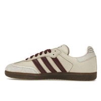 Женские adidas Samba OG Wonder White Maroon (W)