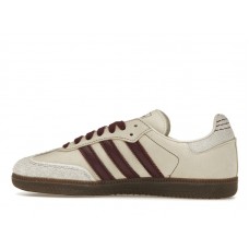 Женские adidas Samba OG Wonder White Maroon (W)