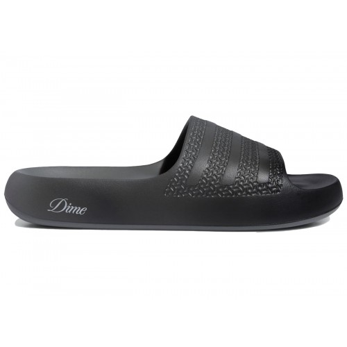 Кроссы adidas Ayoon Slides Dime Core Black (W) - женская сетка размеров