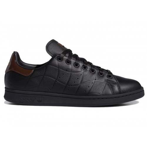 Кроссы adidas Stan Smith Dime Core Black - мужская сетка размеров