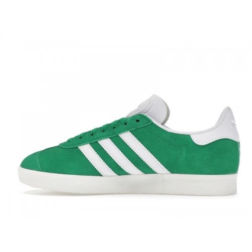 adidas Gazelle Green Cloud White - мужская сетка размеров