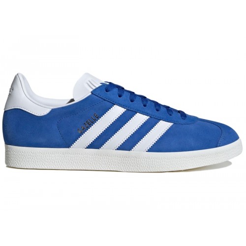 Кроссы adidas Gazelle Blue Cloud White - мужская сетка размеров