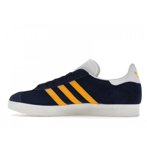 adidas Gazelle Night Indigo Crew Yellow - мужская сетка размеров