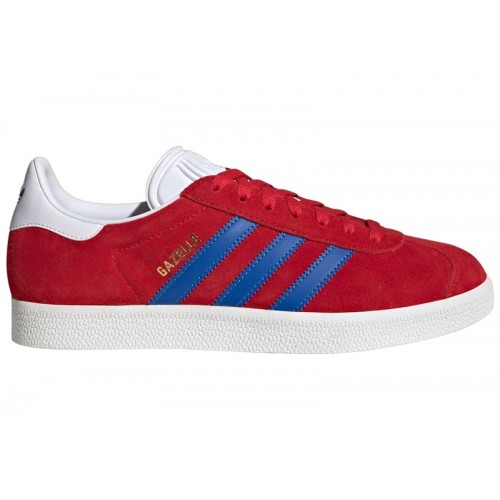 adidas Gazelle Better Scarlet Blue Core White - мужская сетка размеров