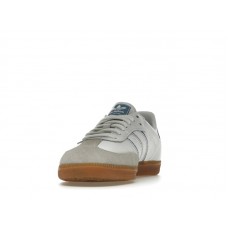 Кроссовки adidas Samba Leather Cloud White Lucid Blue