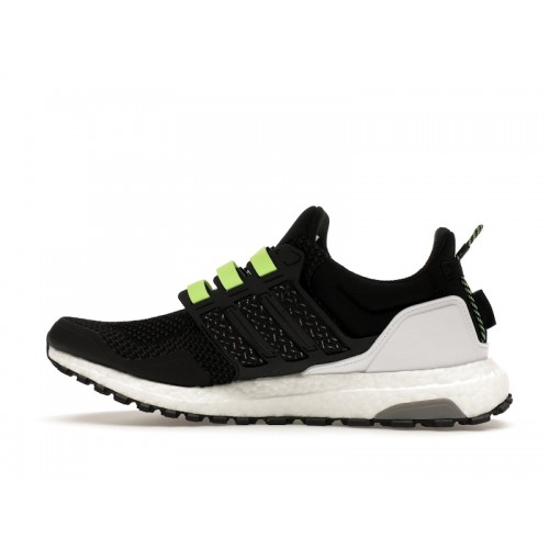 adidas Ultra Boost 1.0 ATR Black Lucid Lemon - мужская сетка размеров