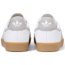 adidas Gazelle White Grey Gum