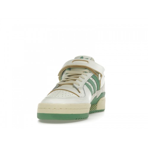 Кроссы adidas Forum 84 Low Ivory Preloved Green - мужская сетка размеров
