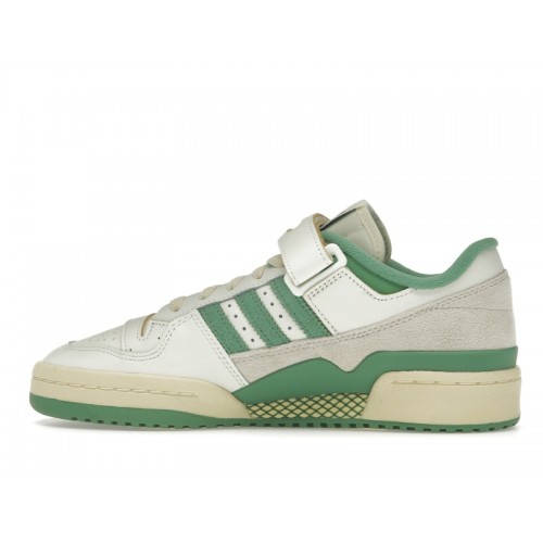Кроссы adidas Forum 84 Low Ivory Preloved Green - мужская сетка размеров