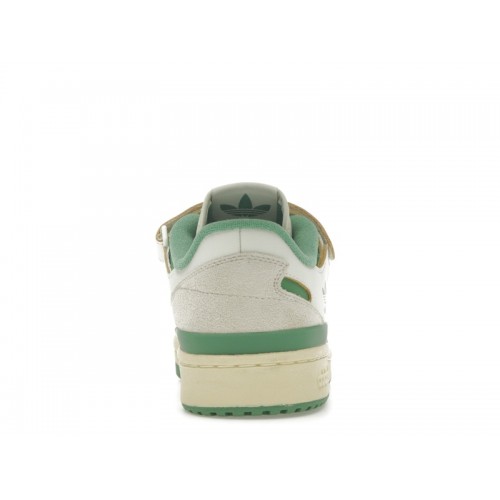Кроссы adidas Forum 84 Low Ivory Preloved Green - мужская сетка размеров