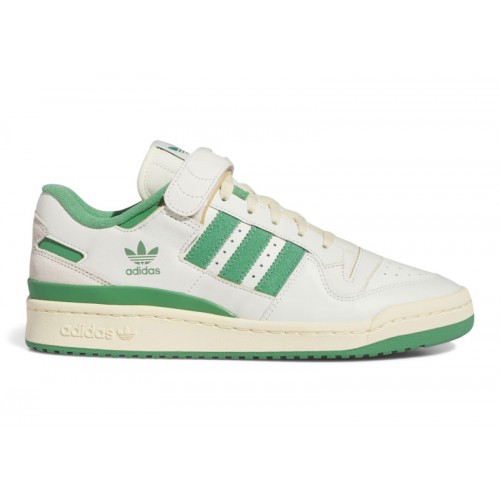 Кроссы adidas Forum 84 Low Ivory Preloved Green - мужская сетка размеров