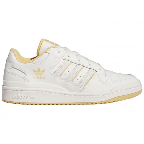 Кроссы adidas Forum Low CL Cloud White Oat - мужская сетка размеров