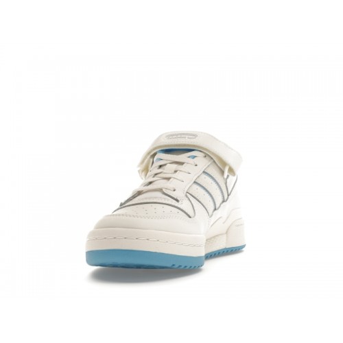 Кроссы adidas Forum Low Cloud White Semi Blue Burst - мужская сетка размеров