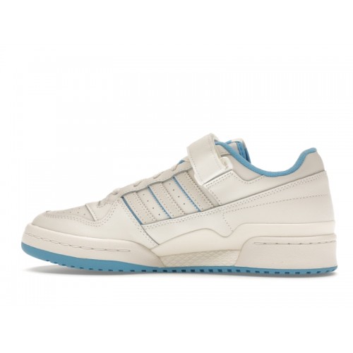 Кроссы adidas Forum Low Cloud White Semi Blue Burst - мужская сетка размеров