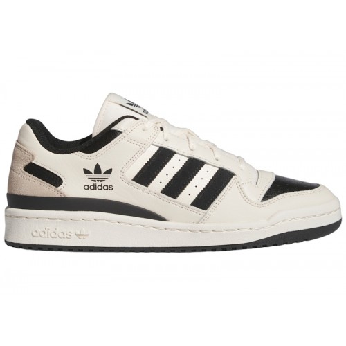 Кроссы adidas Forum Low CL Wonder White Core Black Wonder Beige - мужская сетка размеров