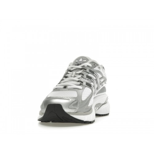 Кроссы adidas Adistar Cushion 3 Cloud White Grey Silver Metallic (W) - женская сетка размеров