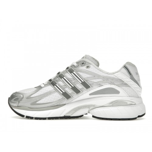 Кроссы adidas Adistar Cushion 3 Cloud White Grey Silver Metallic (W) - женская сетка размеров