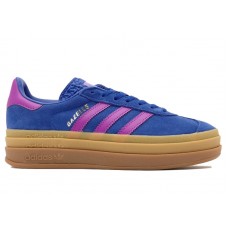 Женские кроссовки adidas Gazelle Bold Bold Blue Lucid Pink (W)