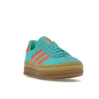 Женские кроссовки adidas Gazelle Bold Mint Rush Impact Orange (W)