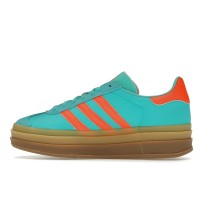 Женские кроссовки adidas Gazelle Bold Mint Rush Impact Orange (W)