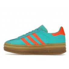 Женские кроссовки adidas Gazelle Bold Mint Rush Impact Orange (W)