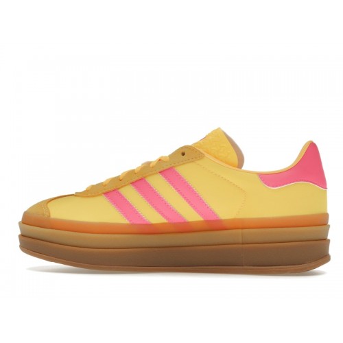 Кроссы adidas Gazelle Bold Spark Lucid Pink (W) - женская сетка размеров