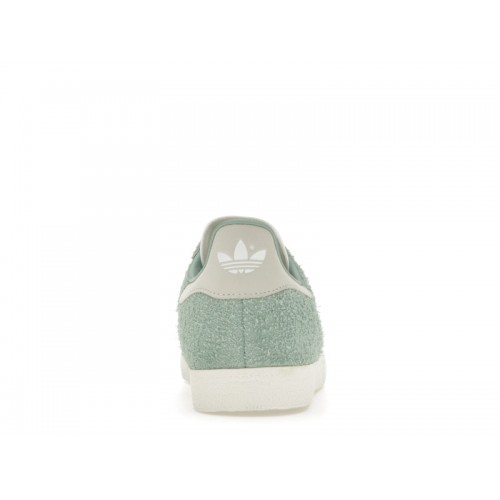 Кроссы adidas Gazelle Hazy Green Off White Cloud White (W) - женская сетка размеров