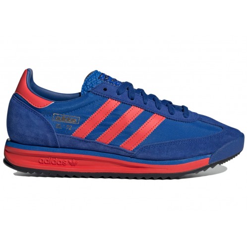 Кроссы adidas SL72 Blue Bright Red - мужская сетка размеров