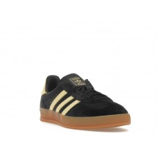 Кроссовки adidas Gazelle Indoor Black Almost Yellow Gum