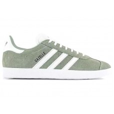 Женские кроссовки adidas Gazelle Silver Green (W)