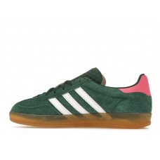 Женские adidas Gazelle Indoor Collegiate Green Lucid Pink (W)