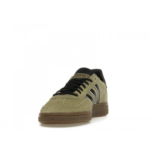 Кроссы adidas Handball Spezial Focus Olive Black - мужская сетка размеров