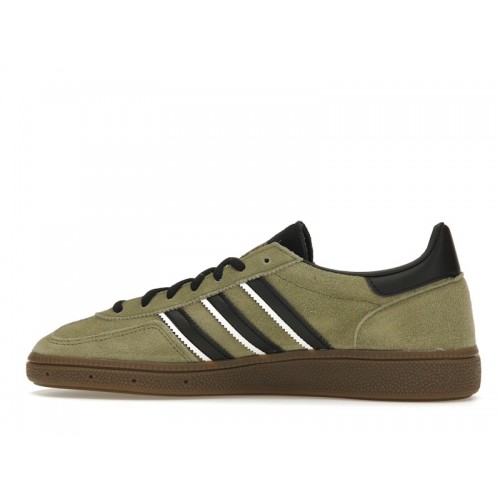 Кроссы adidas Handball Spezial Focus Olive Black - мужская сетка размеров