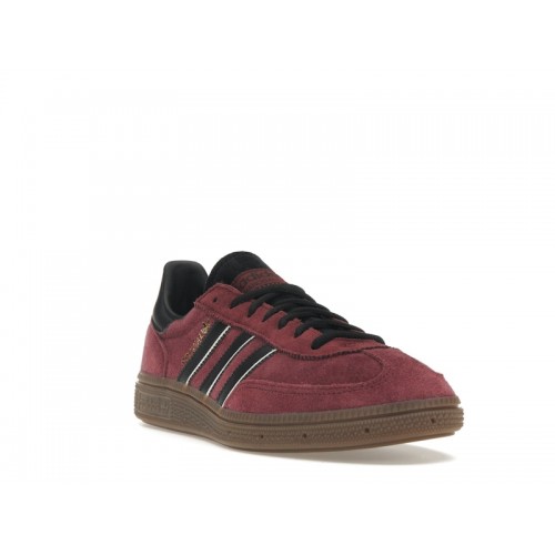 Кроссы adidas Handball Spezial Maroon Black Gum - мужская сетка размеров
