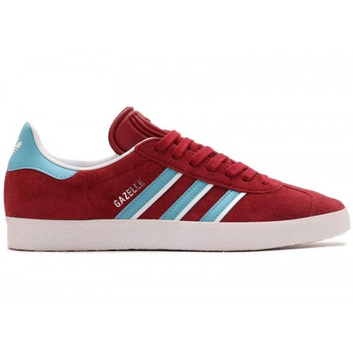 Кроссы adidas Gazelle College Burgandy - мужская сетка размеров