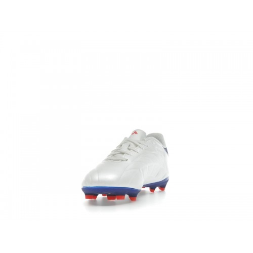 adidas Copa Pure 2 League FG Cloud White Lucid Blue Solar Red (GS) - подростковая сетка размеров