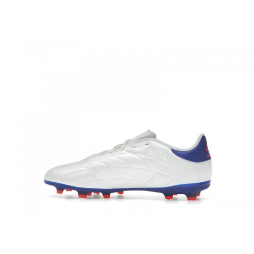 adidas Copa Pure 2 League FG Cloud White Lucid Blue Solar Red (GS) - подростковая сетка размеров