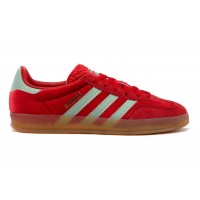 Женские кроссовки adidas Gazelle Indoor Better Scarlet Hazy Green (W)
