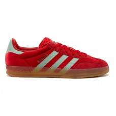 Женские кроссовки adidas Gazelle Indoor Better Scarlet Hazy Green (W)