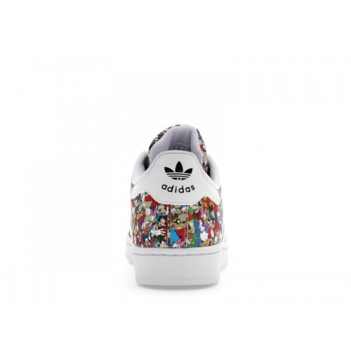 adidas Superstar Disney Mickey Core Black Cloud White Wonder White (GS) - подростковая сетка размеров