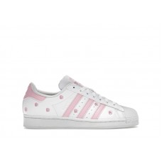 Подростковые adidas Superstar Cloud White Clear Pink (GS)