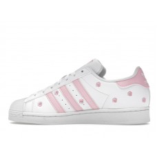 Подростковые adidas Superstar Cloud White Clear Pink (GS)