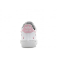 Подростковые adidas Superstar Cloud White Clear Pink (GS)