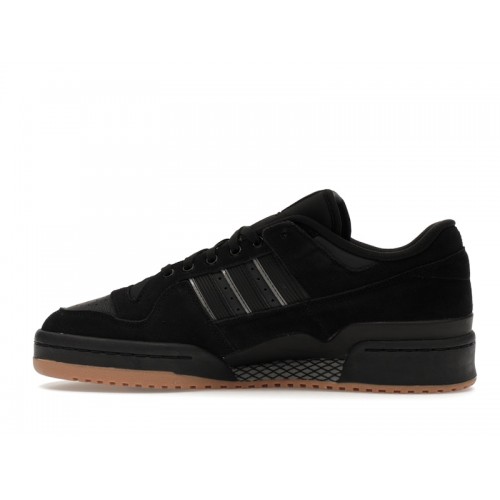 Кроссы adidas Forum 84 Low ADV Core Black Gum - мужская сетка размеров