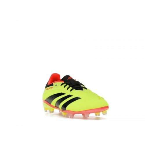 adidas Predator 24 Elite FG Team Solar Yellow Core Black Solar Red (GS) - подростковая сетка размеров adidas Predator 24 Elite FG Team Solar Yellow Core Black Solar Red (GS) - подростковая сетка размеров