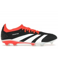 adidas Predator 24 Pro FG Core Black Cloud White Solar Red