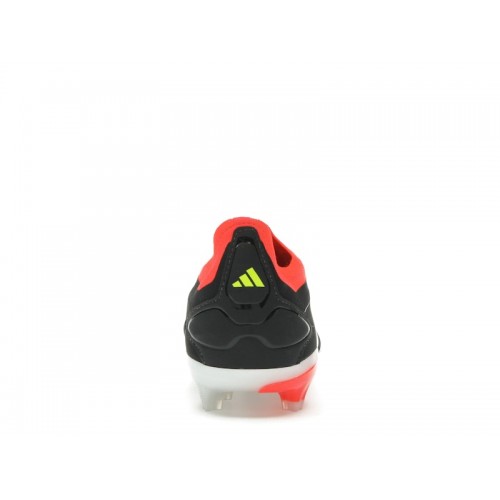 adidas Predator 24 Pro FG Core Black Cloud White Solar Red - мужская сетка размеров